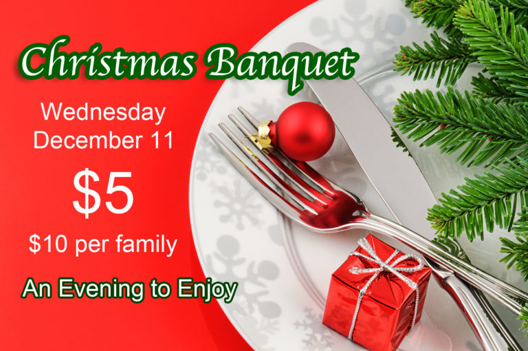 Christmas Banquet Ticket image