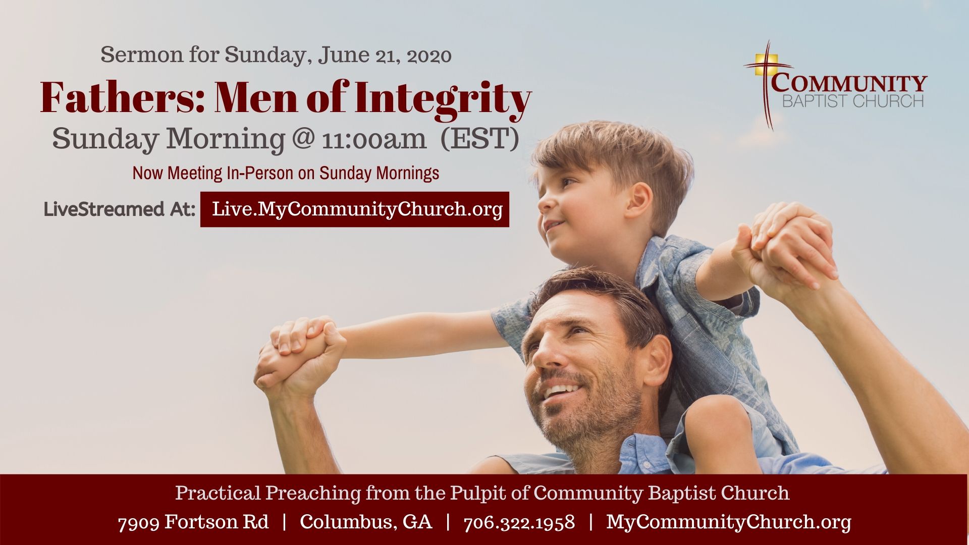 Father's Day Sermon graphic